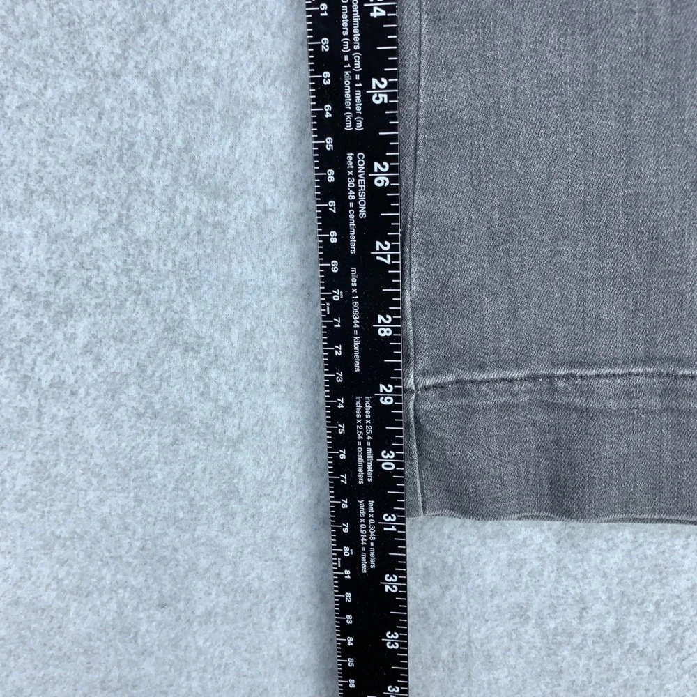 J. Jill Flare Jeans Women 14 Grey Galaxy Wash High Rise Stretch Patch Pocket NWT